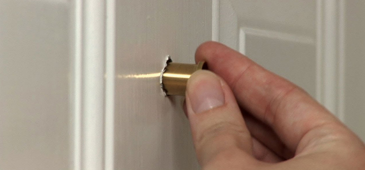 peephole door repair in Tampa